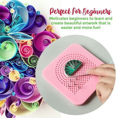 Paper Quilling Board with Pins Dotting Art, Mandala Dotting, Quilling Projects, Paper Quilling Tutorial, Paper Quilling For Beginners, Intricate Mandala, Quilling Work, Paper Quilling Patterns, Quilled Paper Art