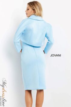 Indulge in elegance with Jovani 07556. This exquisite two-piece scuba dress exudes sophistication and glamour. The ruched bolero jacket adds a touch of refinement, while the body-hugging silhouette ensures a showstopping look. Perfect for cocktail parties and formal events, this ensemble is a must-have for those who appreciate luxury. Plain Jacket, Sleeve Bolero, Fashion Bella, Straight Across Neckline, Plastic Dress, Strapless Prom Dress, Sheath Skirt, Unique Prom Dresses, Designer Drapes