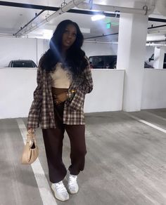 Drip Outfits, Flannel Outfit, Outfits 2000s, 90s Inspired Outfits, Swag Outfits For Girls, Fall Fits, Streetwear Fashion Women