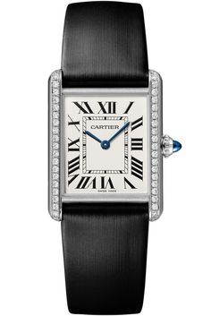 Cartier Tank Must Steel & Diamond Large (W4TA0017) Tank Must Watch, Patek Philippe Gold, Cartier Tank Must, Panerai Luminor Submersible, Cartier Tank Francaise, Beaded Crown, Tank Watch, Tudor Black Bay, Cartier Tank