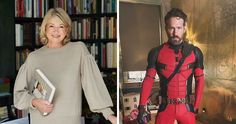 two pictures of people dressed in costumes and one is holding a book case, the other has an image of a man wearing a deadpool suit