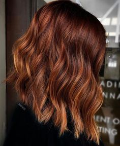 Hair Color On Black Hair, Color On Black Hair, Copper Red Hair Color, Cowboy Copper Hair, Copper Brown Hair Color, Cowboy Copper, Rambut Brunette, Copper Red Hair