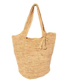 Raffia Packable Tote in color Natural Casual Jute Bucket Bag For Travel, Natural Jute Shoulder Bag For Travel, Travel Beach Bag With Woven Natural Fiber, Lightweight Jute Bag In Natural Color, Vacation Woven Shoulder Bag For Travel, Woven Natural Fiber Beach Bag For Travel, Woven Shoulder Bag For Travel And Vacation, Vacation Travel Woven Shoulder Bag, Travel Woven Shoulder Bag For Vacation