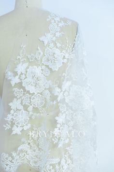 Shiny Sequined Flower Bridal Lace Fabric Online For Sale White Tulle Wedding Dress With Floral Applique, Wedding Lace Fabric With Floral Embroidery, Tulle Embroidered Fabric With Floral Applique For Wedding, Wedding Lace Tulle Fabric With Floral Applique, Wedding Embroidered Tulle Fabric With Floral Applique, Floral Applique Embroidered Tulle Fabric For Wedding, Embroidered Tulle Fabric With Floral Applique For Wedding, White Floral Tulle Fabric, White Tulle Fabric With Floral Applique