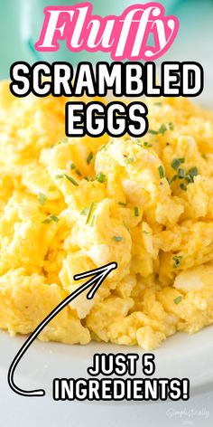 Fluffy Scrambled Eggs Recipe Fluffy Cheesy Scrambled Eggs, Fluffy Scrambled Eggs With Cheese, The Best Scrambled Eggs Ever, Perfect Scrambled Eggs With Cheese, Restaurant Scrambled Eggs, Fluffy Eggs In The Oven, Parmesan Scrambled Eggs, How To Make Eggs Fluffy, Best Fluffy Scrambled Eggs