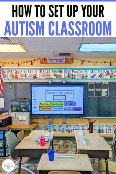 Do you have an elementary autistic support classroom, but you aren’t sure how to set up your special education classroom? Today, I’m sharing my best teacher tips for beginning teachers and veteran teachers for special ed classroom setup. When you enter my classroom I love to include a classroom sign-in, parent communication logs, and classroom daily schedules. You will see my special ed classroom layout includes teacher work areas, sensory areas, and independent stations too. Sdc Classroom Ideas, Sdc Classroom Set Up, Asd Classroom Setup, Elementary Special Education Classroom Setup, Sensory Area In Classroom, Sen Classroom Ideas, Aba Classroom Setup, Classroom Setup Special Education, Intervention Classroom Setup