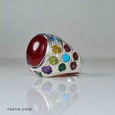 Bague multi pierres chevalière homme - Razva Beautiful Images Nature, Beautiful Images, Boutique