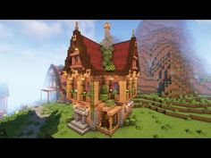 an image of a house in minecraft