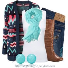 "Ethnic Print Cardigan" by steffiestaffie on Polyvore Hawaii Outfit, Jeans Brown, Rock Revival Jeans, Beauty And Fashion, Printed Cardigan, Rock Revival, Clothes And Accessories