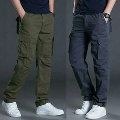 Cargo Outfit, Cargo Pants For Men, Men Fashion Casual Shirts, Baggy Cargo Pants