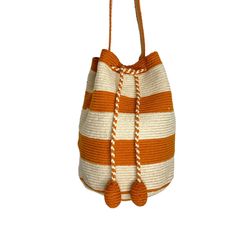 Hanging Crossbody Crochet Bags for Fall | Pumpkin Spice Fall 2022 Collection Colorful 4U Spice Bags, Spice Bag, Chevron Pumpkin, Bohemian Handbags, Crochet Boho Bag, Crocheted Bags, Boho Chic Style, Cap Decorations, Crochet Cap