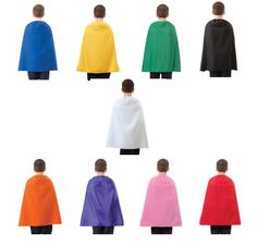 Unisex Cape's for Children!  Measures 28 inches long and can be tied at the neck.  One size fits most children.  FAST SHIPPING! All items for sale are IN STOCK in the Atomic Costumes warehouse system.  Atomic Costumes only sells brand new, first quality costumes, ordered directly from the original manufacturer.  All costumes ordered before 3PM eastern time will ship the same day.  With our standard shipping, your costume should arrive in 2-3 business days. Location: V-3 Can't find what you are l Super Hero Kids, Superhero Cape, Superhero Capes, Super Hero, Cloak, Basic Shower Curtain, Kids Boys, Boy Or Girl, Cape