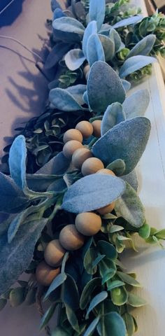 some green and brown plants on a table