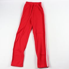 Vintage 70s Soffe Striped Sweatpants Sweatpants Brand New Youth Size Large Measurements Are: 29.5 Inch Inseam 41 Inch Overall Length 11.5 Inch Waist Laid Flat Red And White Creslan Acrylic Us Shipping Is Free $15 To Canada $24 Internationally Check Out My Other Items For Sale In My Store! Box 6 Red Pan, Red Sweatpants, Striped Sweatpants, Items For Sale, Kids Bottoms, Cottage Core, Vintage 70s, Red White, Red And White