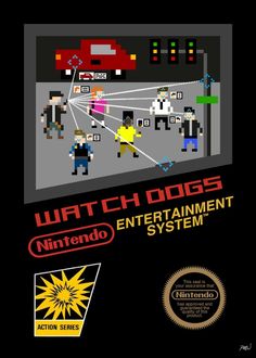 the nintendo game watch dogs is shown in this screenshot from an old video game