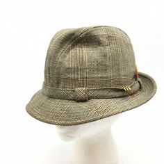 Vintage Andhurst Mens Wool Tweed Fedora Hat Tan Mens Size 7 Country Gentleman. Former owners name written inside Good Pre-owned condition Thanks for looking Classic Tweed Hat With Short Brim, Vintage Tweed Flat Cap, Vintage Tweed Hat With Curved Brim, Classic Plaid Hat With Short Brim, Country Gentleman, Waxed Cotton Jacket, Fedora Hat, Cotton Jacket, Waxed Cotton