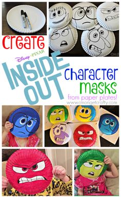 the inside out paper plate crafts for kids