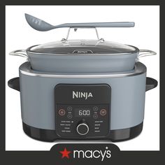 the ninja slow cooker is ready to be used for dinner and desserts, but it's not too hot