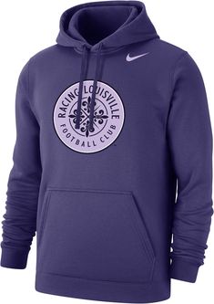 Design Standard fit, long-sleeve shirt Durable, ribbed crew neck Tagless collar Style and Team Spirit Screen-printed team graphics Additional Details Machine washable, cold Officially licensed product Purple Long Sleeve Shirt, Nike Web, Soccer Hoodies, Nike Fleece, Nike Soccer, Purple Long Sleeve, Yellow Hoodie, Mens Soccer, Soccer Club