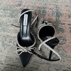 Never Worn, Run A Bit Small. I’m Usually A 7.5 And These Fit Chic Embellished Heels With Round Toe, Chic Embellished Round Toe Heels, Heels Steve Madden, Shoes Steve Madden, Prom Heels, Steve Madden Shoes, Shoes Women Heels, Steve Madden, Shoes Heels