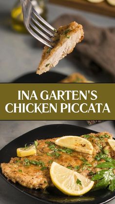 Ina Garten's Chicken Piccata Chicken Piccata Casserole, Ina Garten Recipes Chicken, Lemon Chicken Piccata Recipe, Olive Garden Chicken Piccata Recipe, Chicken Pacata, Chicken Breast Recipes Lemon, Chicken Piccata Ina Garten, White Wine Vinegar Recipes