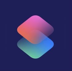 the logo for an app that is designed to look like a square, colorful object