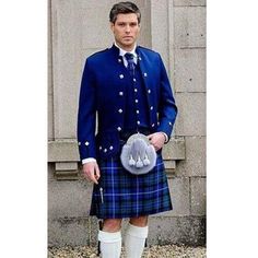 Scottish PRINCE CHARLIE JACKET FOR MEN Blue Coat, Exemplary Prince Charlie Jacket is a conventional outfit for formal wear for VIP occasions which is made of Serge Wool texture. This Kilt Jacket and Vest is customarily worn with plaid kilts and coats. This Scottish coat doesn't secure at the front with the goal that the buttons on the vest (whenever worn) should be visible. This Prince Charlie jacket is available in all broad and larger sizes. We Can Customize any size and different Features for Fitted Long Sleeve Uniform Blazer, Blue Tweed Jacket With Button Closure, Blue Tweed Long Sleeve Jacket With Button Closure, Blue Long Sleeve Tweed Jacket With Button Closure, Winter Blue Long Sleeve Tweed Jacket, Blue Long Sleeve Tweed Jacket For Winter, Fitted Long Sleeve Uniform Outerwear, Tailored Long Sleeve Uniform Outerwear, Blue Tweed Long Sleeve Jacket With Pockets