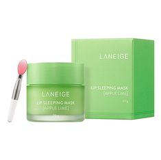 Laneige Lip Sleeping Mask Apple Lime, Laneige Lip, Fragrance Ingredients, Raspberry Fruit, Tropical Scent, Best Lip Balm, Laneige Lip Sleeping Mask, Berry Fruit, Lip Sleeping Mask