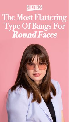 Soft Bangs Round Face, Front Bangs On Round Face, Round Head Bangs, Wispy Face Framing Bangs Round Face, Best Bangs For Round Face Over 40, Bottleneck Bangs Medium Hair Round Face, Layers With Bangs Round Face, Round Face Fringe Hairstyles, Round Face Haircuts Long Bangs