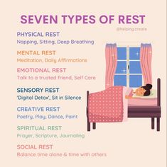 Types Of Rest, Wellness Blog, Healthy Mind, Coping Skills, Self Care Routine, Mental Wellness, Mental Health Awareness