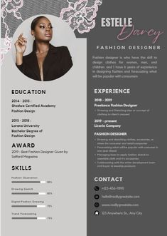 Fashion Designer Resume Resume For Fashion Designer, Fashion Designer Resume, Fashion Resume, Designer Resume, Diy Tie Dye Techniques, Graphic Designer Job, Best Fashion Designers, Tie Dye Techniques, Tie Dye Diy