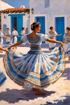 Traditional Greek Outfits, Water Nation, Greek Clothing