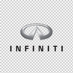 an infiniti logo on a white background