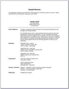 a sample resume for an entry into the computer technician job, with no work experience