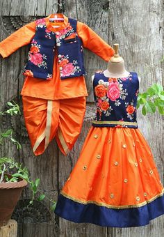 Brother Sister Dress, Birthday Box Ideas, Birthday Ideas For Boys, Kids Indian Wear, Kids Dress Boys, Kids Ethnic Wear, Kids Wear Girls, Saree Bollywood, Bro Sis