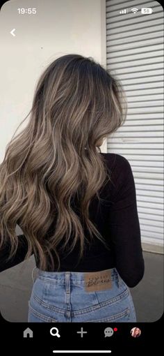 Balage Hair, Ash Blonde Hair Balayage, Brown Hair Inspiration, Perfect Blonde Hair, Brown Hair Inspo, Brunette Hair With Highlights, Ash Blonde Hair, Blending Gray Hair