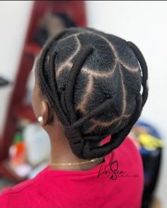 Thread Styles For Natural Hair, African Threading Hairstyles, Thread Hairstyles, Natural Hair Haircuts, How To Thread