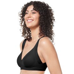 Smooth things over with the Warners® No Side Effects® bra featuring extra coverage panels and elastic-free sides to provide tank top approved underarm smoothing, made for sleeveless styling. Welcome to a better bra experience. When it comes to intimates, everyone needs something different. That's why we made styles for every body. We're simple solutions, made better.Click on this INTIMATES & SLEEPWEAR Guide to find the perfect fit and more! Wireless Contoured cups achieve a perfectly flattering Wireless Bra, T Shirt Bra, Side Effects, Fabric Care, Style Guides, Everyday Fashion, Fitness Fashion, Perfect Fit, Bra