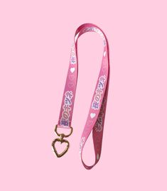 This lanyards features a cute gold heart clip  Printed repeat pattern  20 mm X 920 mm Cute Lanyards, Heart Clip, Oct 1, Repeat Pattern, Badge Holders Lanyard, Gold Heart, Badge Holders, Heart Of Gold, Repeating Patterns