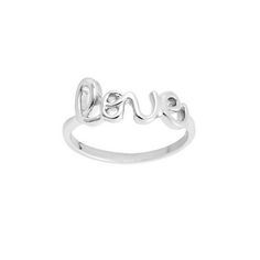 Silver love letter ring Ring Meaning, Designer Jewelery, Rings With Meaning, Lion Bracelet, Leather Wrap Bracelets, Cheap Diamond Rings, Ring Boy, Clean Gold Jewelry, Dainty Rings