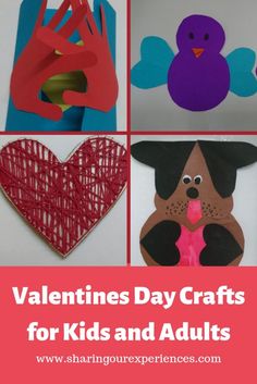 valentine's day crafts for kids and adults