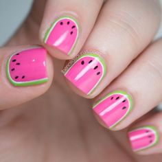 Alyce Paris News, Celebrity Fashion, Prom News, Humor, Videos 11 ... Uk Nails, Nails For Kids, Girls Nails, Fabulous Nails, Nail Art Summer, Cute Nail Designs