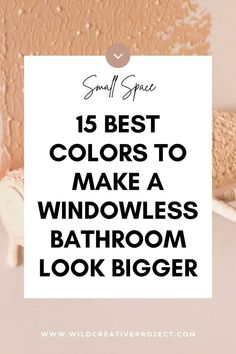 paint color for small bathroom Bathrooms Without Windows, Bathroom Without Windows, Powder Room Paint Colors, Small Bathroom Paint Colors, Powder Room Paint, Windowless Bathroom, Best Bathroom Colors, Bathroom Wall Colors, Small Bathroom Paint