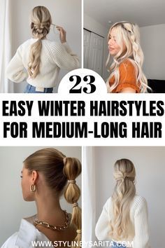 #WinterHairstyles #ColdWeatherCuts #SnowySeasonStyles #FrostyFringe #CozyCurls #HolidayHairdos #ChillyChic #IcyInspiration #WinterWonderHair #FiresideFaves #SweaterWeatherStrands #FrostyFauxHawk #SnowflakeStrands #WinterWaves #FrozenFringe #BlizzardBraids #PolarVortexPonytail Hairstyles For Windy Weather, Snow Day Hairstyles, Winter Braided Hairstyles, Cold Weather Hairstyles, Rainy Day Hairstyles For Long, Sweater Hairstyles, Winter Hairstyles For Long Hair, Short Hairstyle Women Black, Short Hairstyle Women Fine Hair