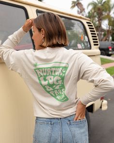 Single Fin Cropped Long Sleeve – Surf Locos California Winter, Surf Apparel, Surf Brands, Surf Tee, Surf Tshirt, Vintage Surf, Cropped Long Sleeve, Old Days, The Old Days