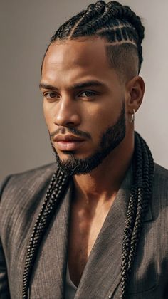 Explore 29 Diverse and Creative Black Men Cornrows Styles for All Events and Personalities Cornrows Black Men