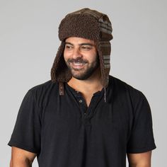 Keep your ears toasty warm in this Faux Wool Plaid Trapper! The 3" brim and faux suede and metal snap closure provides a snug fit, while the sherpa lining and brim adds a touch of luxury. Perfect for cold winter days - you won't want to go out without it! Features: Colors: PlaidMaterials: 100% PolyesterSize: 59cmBrim Size: 3"Cold Weather Adjustable Brown Hat With Fleece Lining, Adjustable Faux Fur Lined Hat With Ear Flaps, Adjustable Brown Hats With Faux Fur Lining, Casual Hats With Faux Fur Lining And Ear Flaps, Casual Hat With Faux Fur Lining And Ear Flaps, Brown Hat With Plush Lining For Cold Weather, Brown Hat With Faux Fur Lining For Outdoor, Casual Hats With Adjustable Faux Fur Lining, Casual Adjustable Hat With Faux Fur Lining