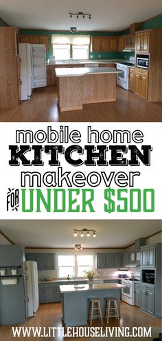 the kitchen and living room are under $ 500