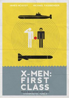 a movie poster for the x - men first class