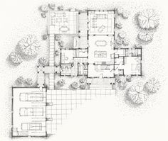 [𝑺𝒂𝒗𝒆 & 𝑭𝒐𝒍𝒍𝒐𝒘]~♡´･ᴗ･`♡ Site Plan Sketch Architecture, Hand Drawn Plans Architecture, Architecture Plan Drawing, Floor Plan Sketch, Architecture Site Plan, Landscape Architecture Plan, Landscape Architecture Drawing